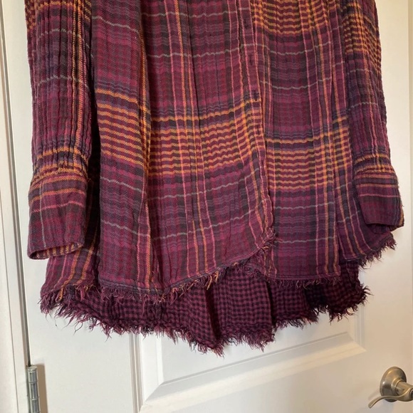 FLOWY Free People button down tunic - Picture 3 of 4